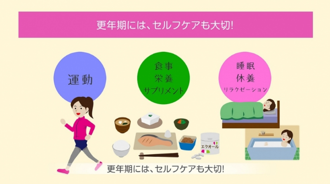 【その3】セルフケア編 「輝くのはこれから！～人生のターニングポイント、更年期を上手に過ごしましょう～」