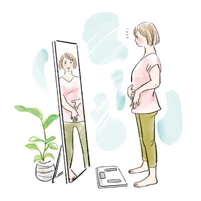 なんか体型が変わってきた