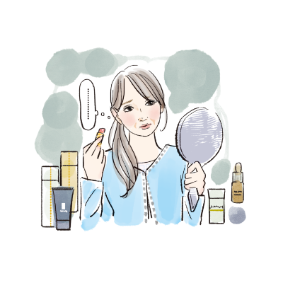 最近お化粧ののりが悪い