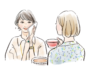 暑くもないのに顔がほてって滝のような汗をかく